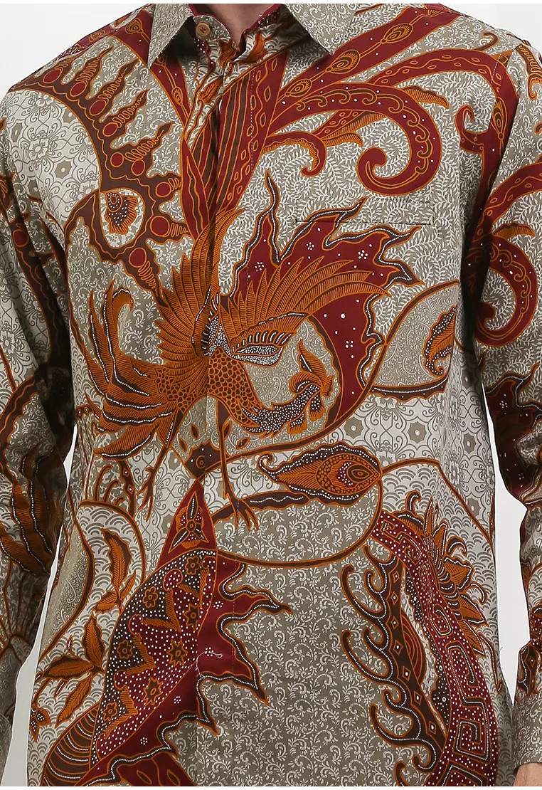 Damar Long Sleeves Silk Cotton